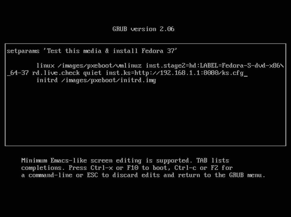 GRUB version 2.06